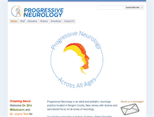 Tablet Screenshot of progressiveneurology.com